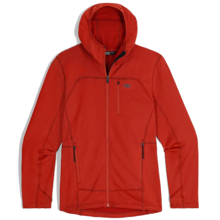 Outdoor Research Vigor Grid Fleece Full Zip Hoodie – Men’s